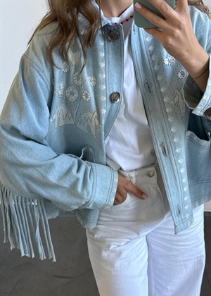 Christer jakke Leftover denim Sissel Edelbo 